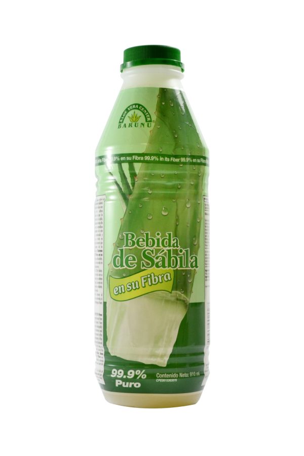 Bebida de Sabila en su Fibra Baranu